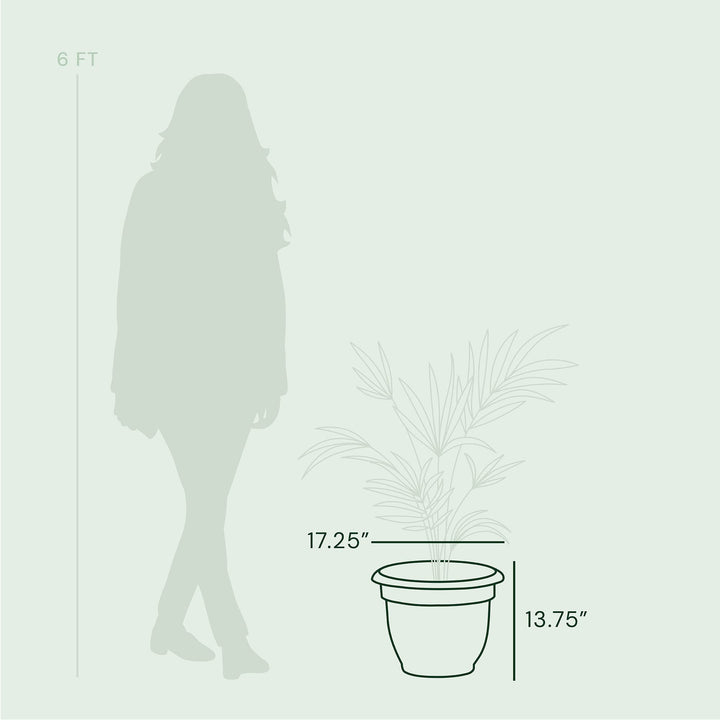 Bloem Ariana Planter with Grid - Diamond Home USA