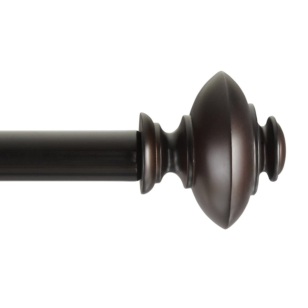 Home Décor International Morris Adjustable Curtain Rod 36-72"