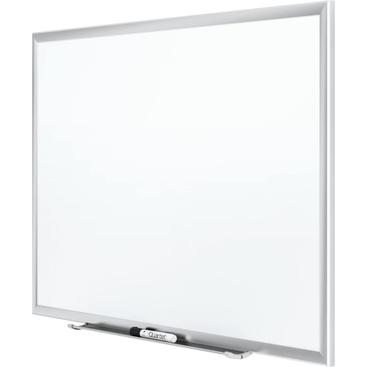 Quartet Magnetic Porcelain Whiteboard 4' x 3' White Board Premium Duramax Silver - Diamond Home USA