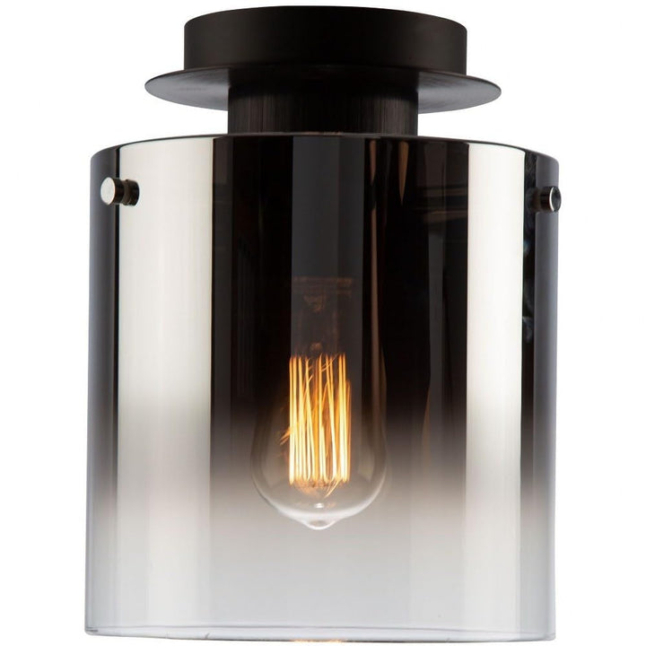 Artcraft AC11525SM Contemporary Modern One Light Flush Mount from Henley - Diamond Home USA