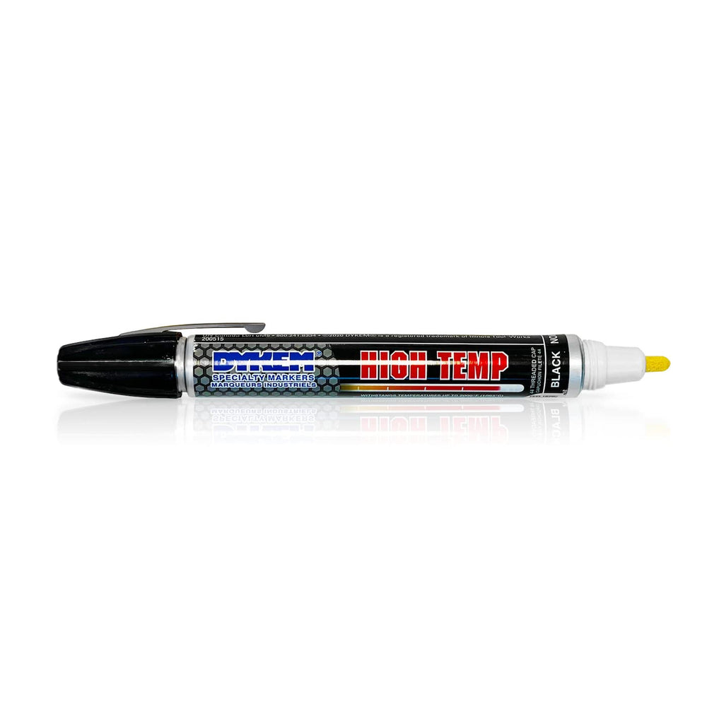 DYKEM Paint Marker High Temp Black Medium Tip - Diamond Home USA