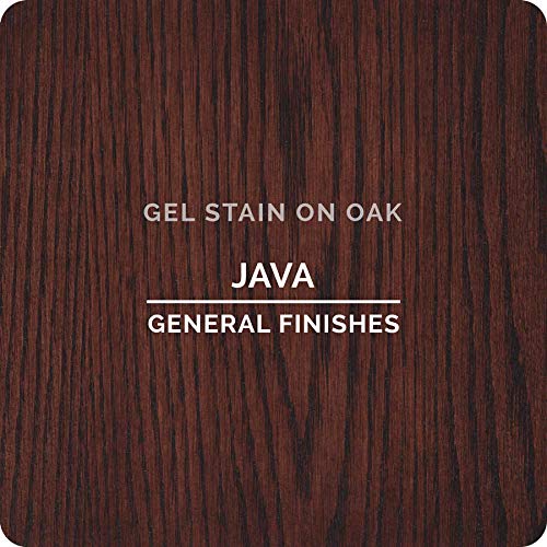 General Finishes Oil Base Gel Stain 1/2 Pint Java - Diamond Home USA