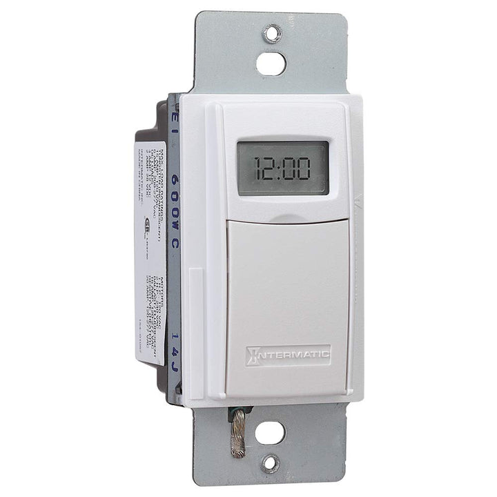 Intermatic EI400WC Electronic 1 Second to 24 Hour Auto-Off Timer - Easy - Diamond Home USA