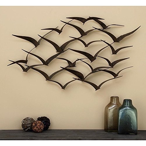 Flock of Birds Iron Wall Sculpture - Diamond Home USA