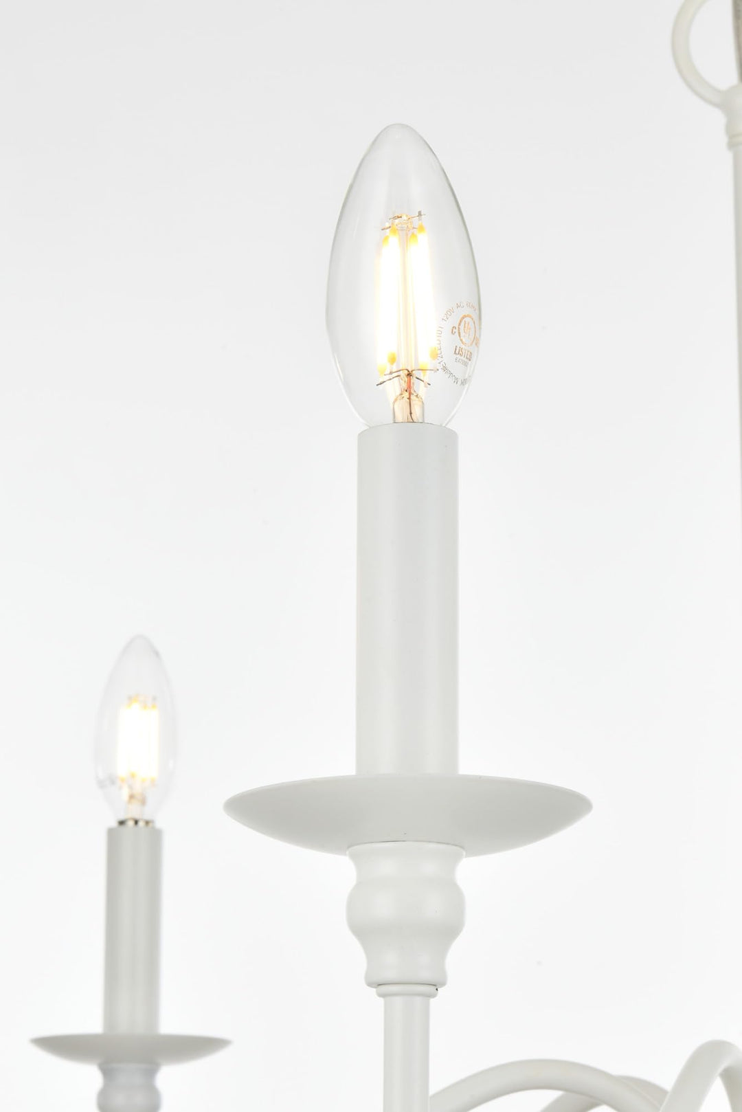 Elegant Furniture & Lighting Rohan Collection 6-Light Chandelier