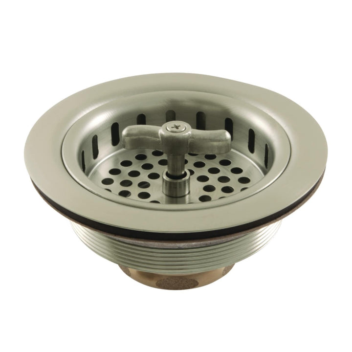 Kingston Brass Tacoma Spin and Seal Sink Basket Strainer Antique