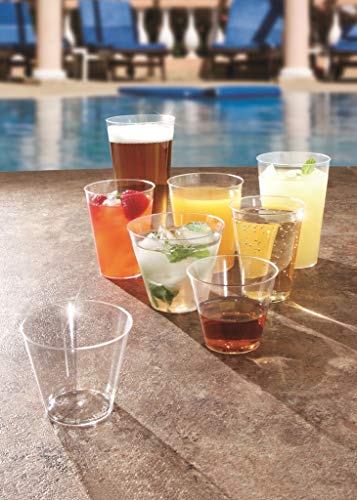 EMI Yoshi Koyal Clear Ware Tumblers 10-Ounce Clear Set of 500 - Diamond Home USA