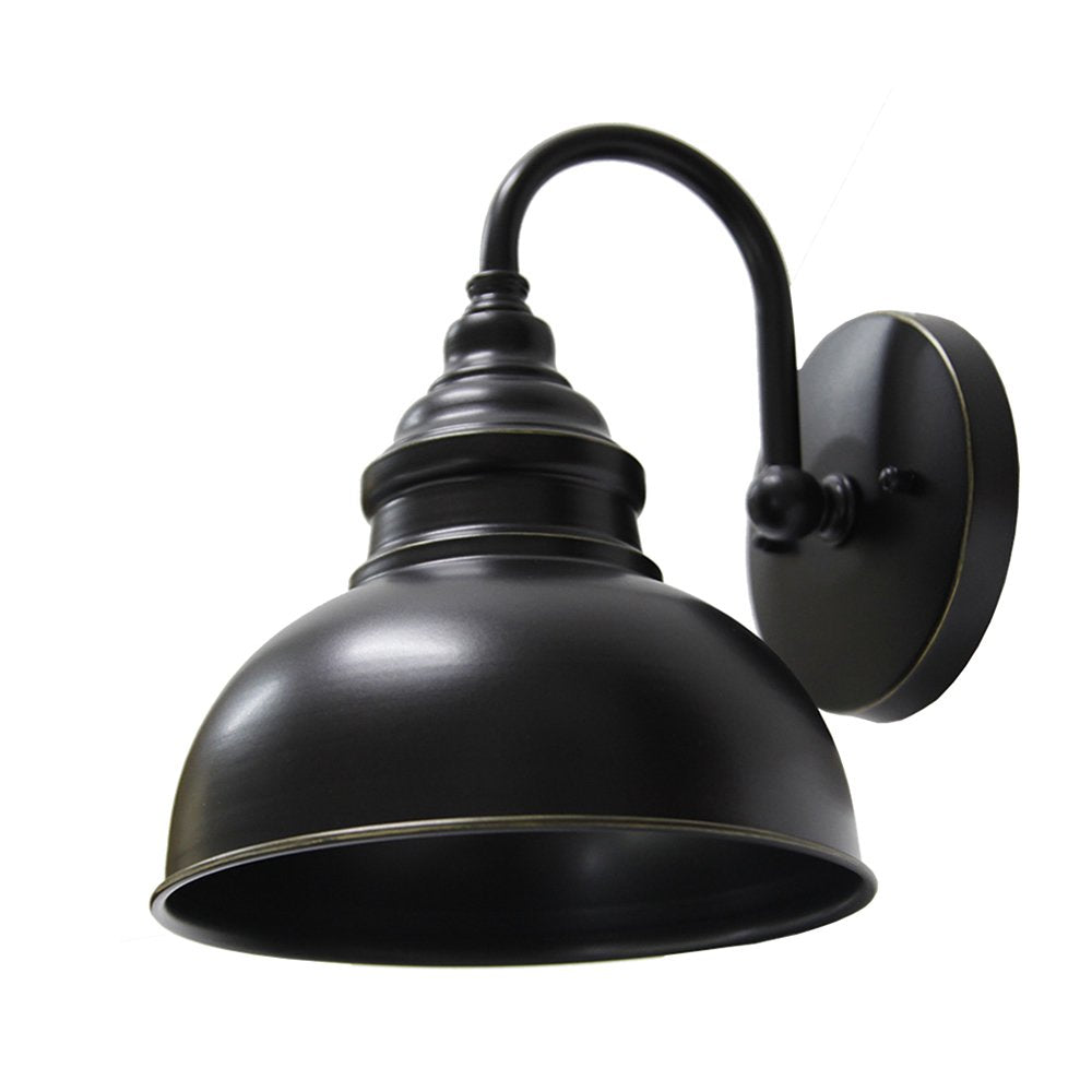 AA Warehousing EL2935SIB 1 Outdoor Wall Mounted Lighting Imperial Black