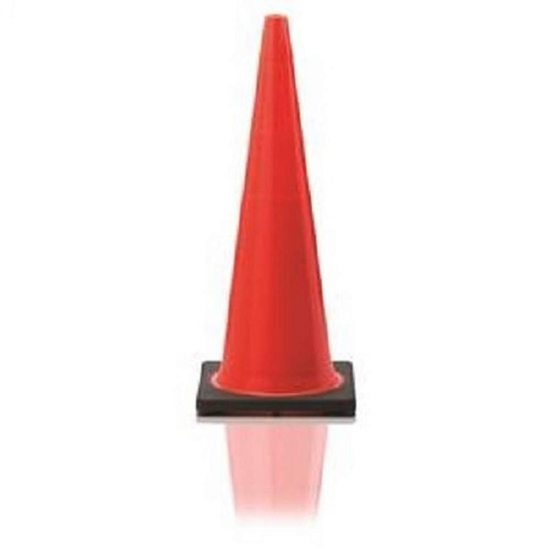 JBC Safety Plastic RS90045CT Revolution Series 36" Traffic Cone Wide Body Orange
