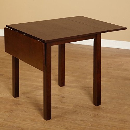 Simple Living Austin Drop Leaf Table Constructed of Stout and Attractive - Diamond Home USA