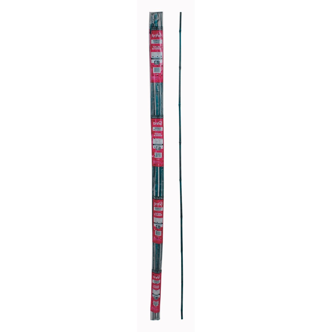 Bond 6-40HD 6ft Packaged Heavy-Duty Bamboo Stakes 0.75" x 0.75" x 6' 6 Count