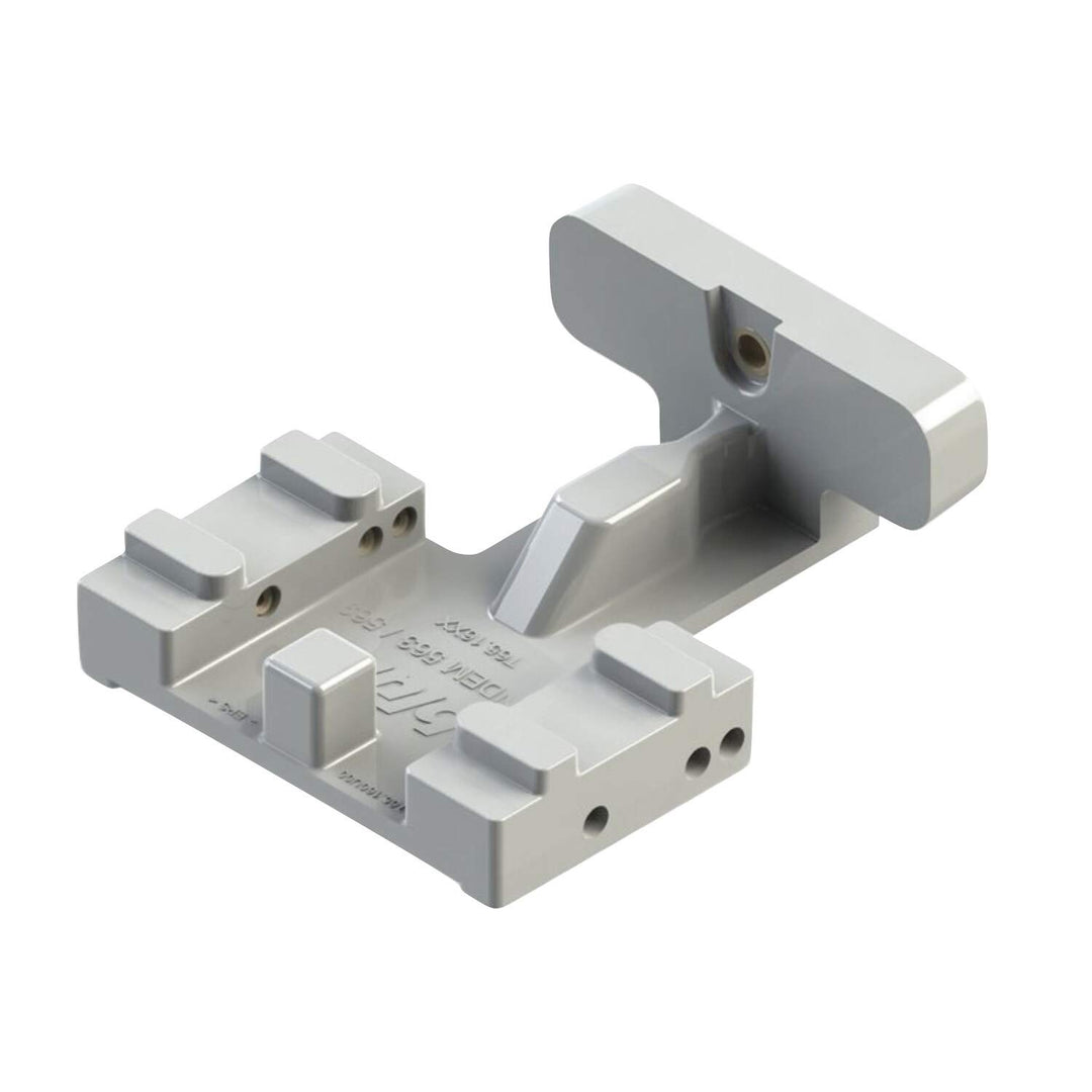 Universal Tandem Plus 563 Series Plastic Drawer Slide Template Silver Finish - Diamond Home USA