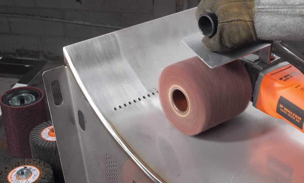 WALTER Linear Finishing Abrasive Drum Grit Course Drum for Surface Preparations - Diamond Home USA