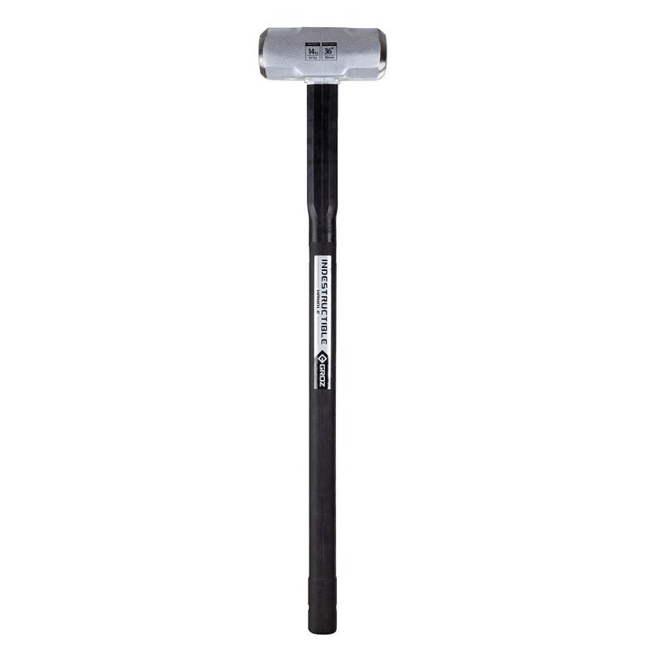 Groz 34565 36" Indestructible Sledge Hammer 14 lb Soft 30 HRC - Diamond Home USA