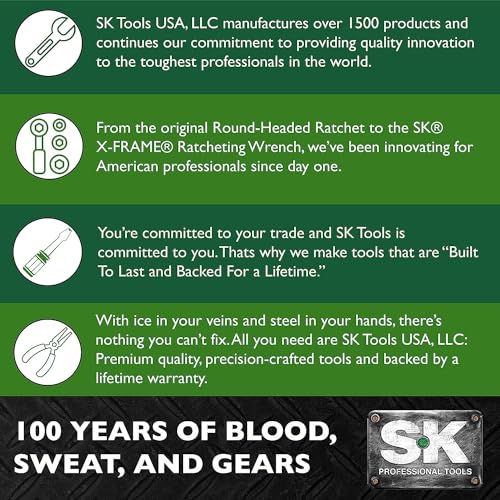 SK Tools USA 3/8-inch Drive - 12mm - Standard 6-Point Chrome Socket - 312 - Diamond Home USA