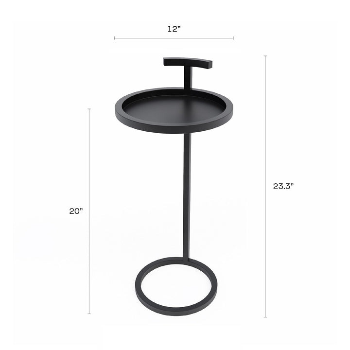 Jamesdar Katrine Camden side table - Diamond Home USA