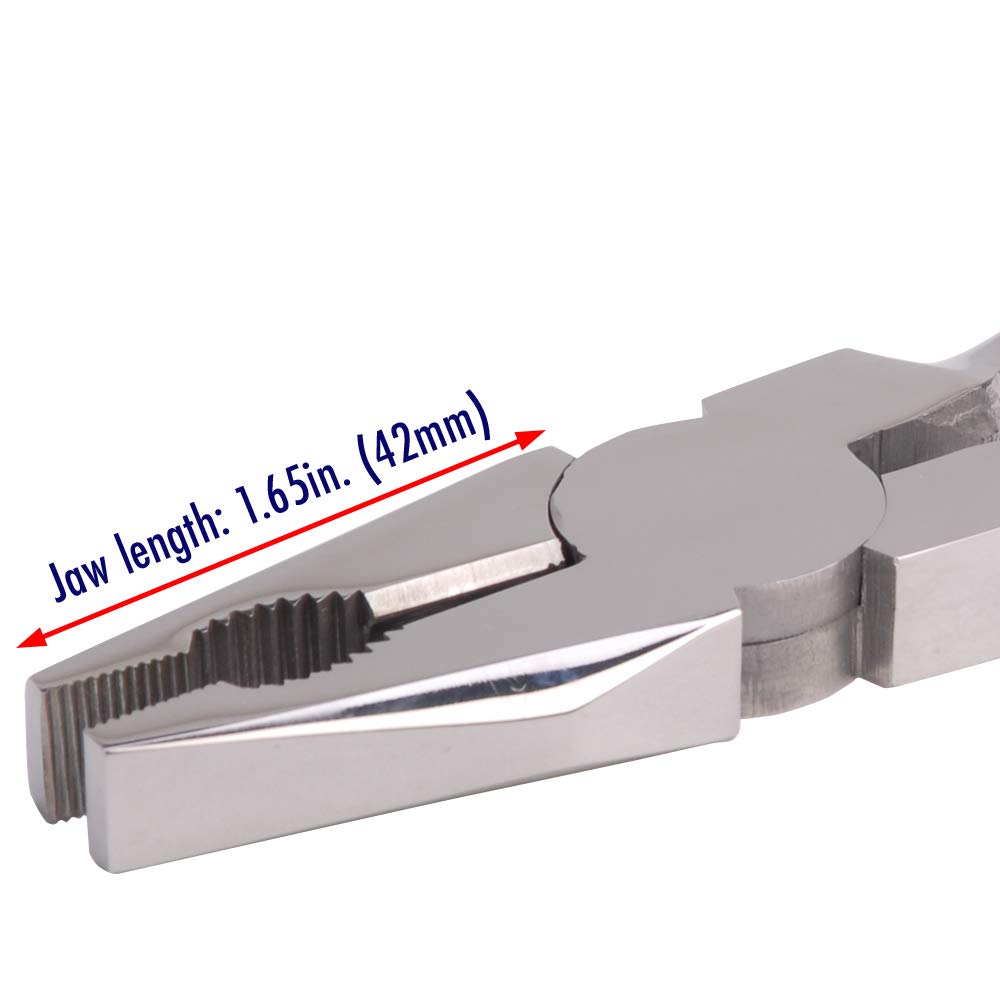 Aven 10351 Stainless Steel Combination Pliers 8" - Diamond Home USA