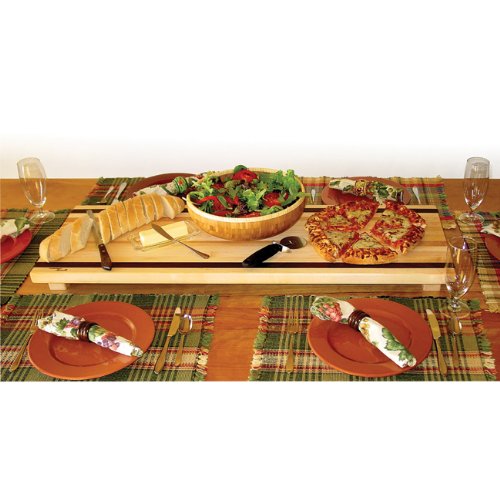 Tableboards by Spinella TBL1 Large Cutting Board Serving Tray Hot Plate-All in - Diamond Home USA