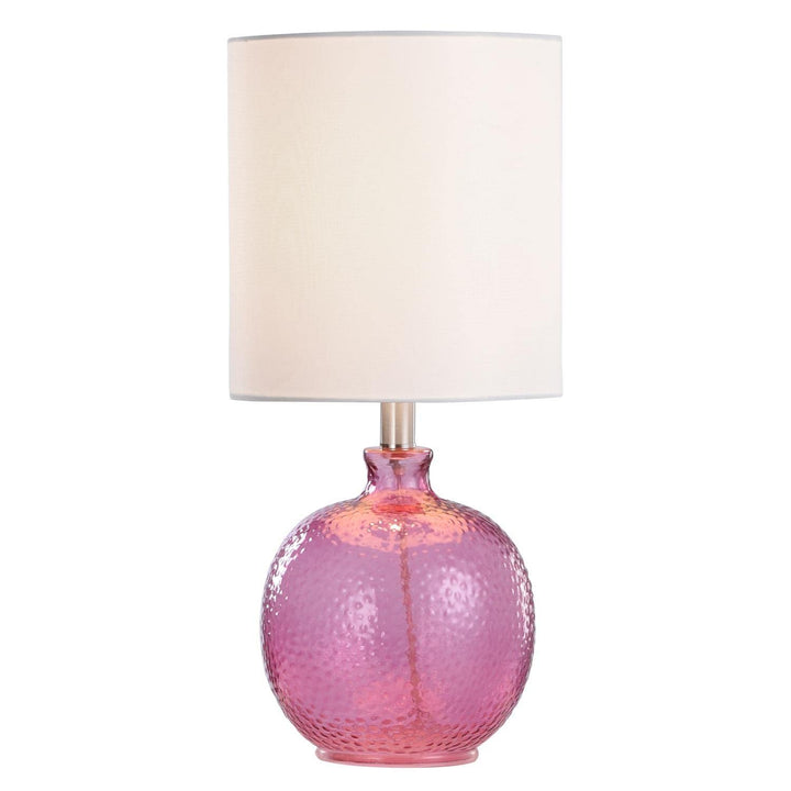 StyleCraft Home Collection L13168ADS Signature Table Lamp Bright Purple - Diamond Home USA