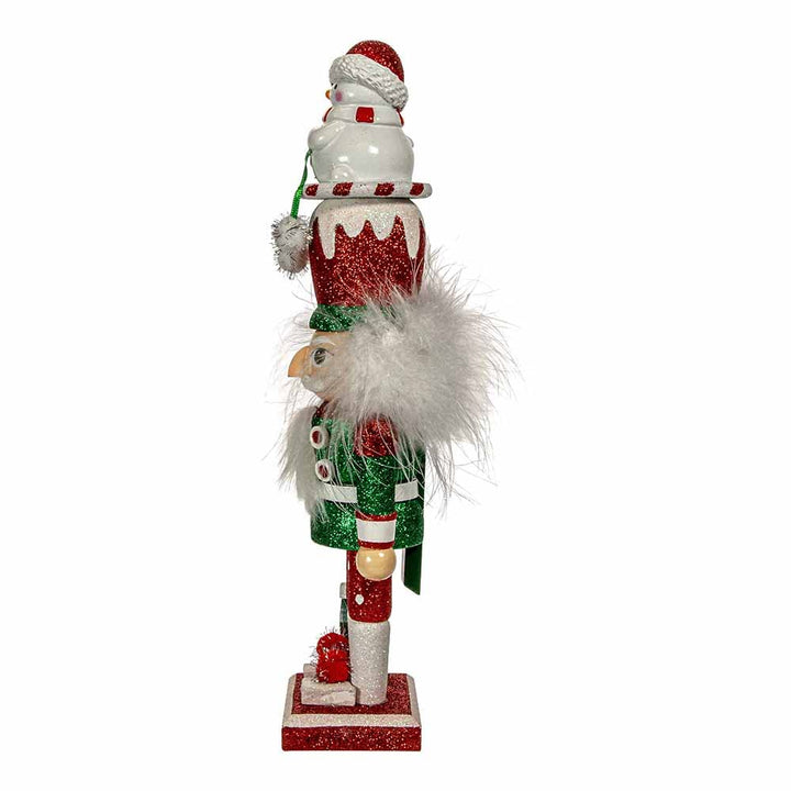 Kurt S. Adler Hollywood Snowman Hat Nutcracker - Diamond Home USA