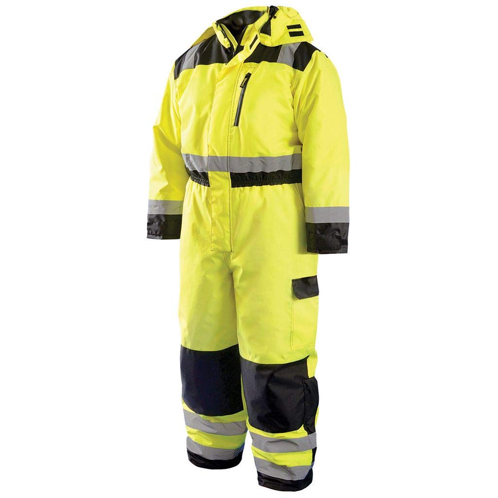 Occunomix LUX-WCVL High Visibility Winter Coverall 5X Yellow