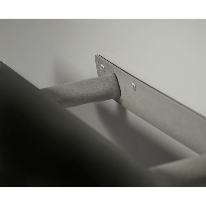 Mini 6"x20" White Floating Shelf MDF Matte Includes Hardware - Diamond Home USA