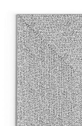 Rowan Handmade Braided Area Rug Hand-Woven Mid-Century Modern Casual Style