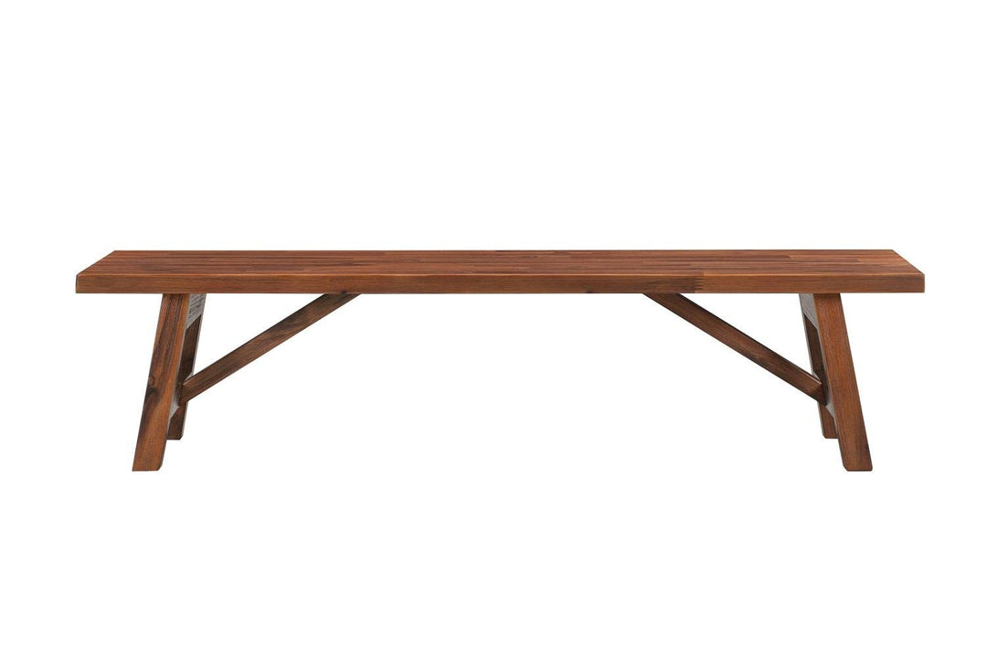 Boraam Rasmus Plant Stand [Chestnut Wire-Brush] Accent Table - Diamond Home USA