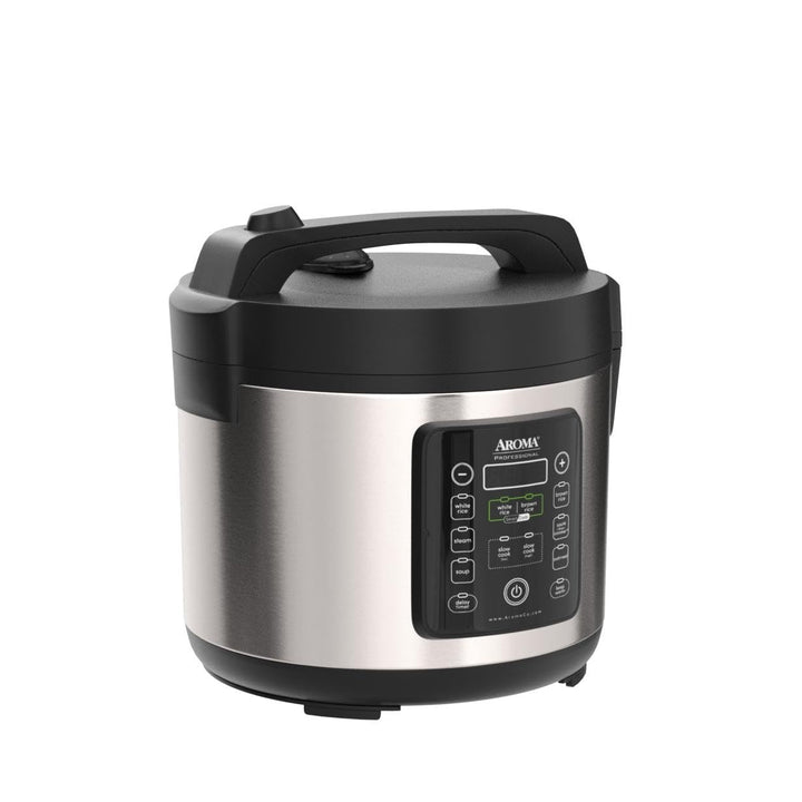 Aroma Housewares ARC-1120SBL SmartCarb Cool-Touch Stainless Steel Rice - Diamond Home USA