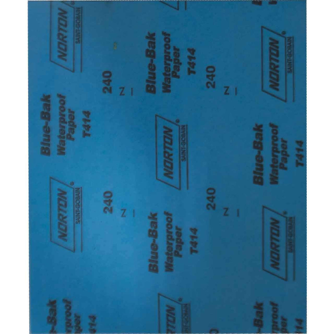 Norton 66261139366 11"x9" 240-a Grit T414 Blue-bak Waterproof - Diamond Home USA