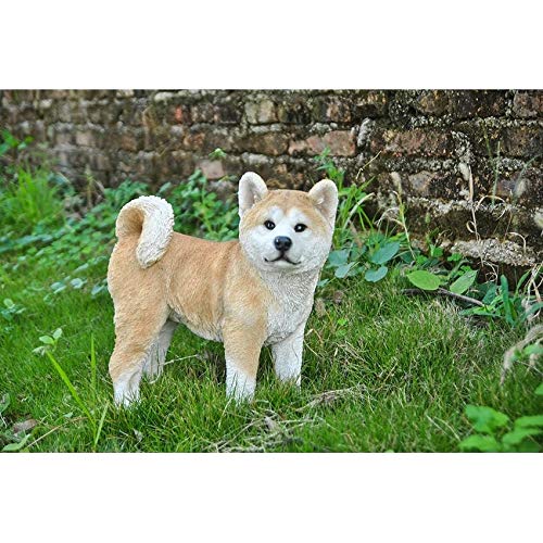 Dog Standing Statue Polyresin