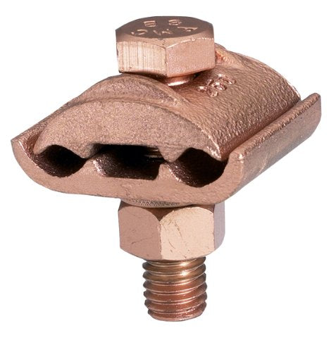 Burndy GCL30 Ground Connector Separates Cable from Bar 4 Str. - 300 Conductor