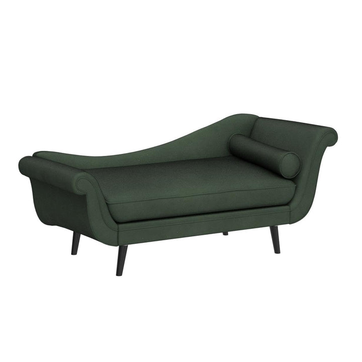 Christopher Knight Home Calvert Chaise Lounge Dark 29D x 69W x 30H