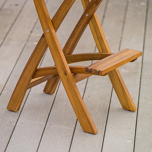 Christopher Knight Home Tundra Outdoor Wood Barstool - Diamond Home USA