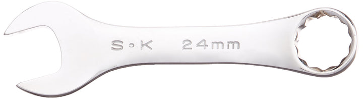 SK Tools USA 24MM Short Pattern 12 Point SuperKrome® Combination Wrench|88124