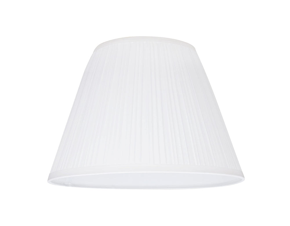 Aspen Creative 33011 Transitional Pleated Empire Shape Spider Construction - Diamond Home USA