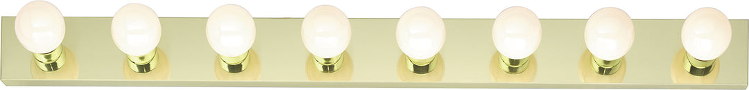 Nuvo Lighting SF77/191 Eight Strip Bathroom Vanity and Wall Light 48 in 8