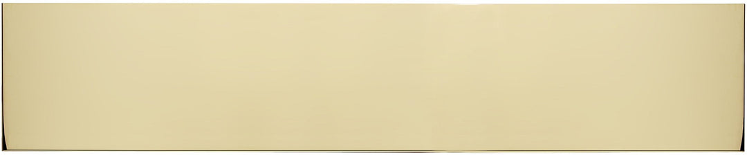 BRASS Accents A09-P0830-628MAG 8" x 30" Polished Brass-Aluminum Kick Plate