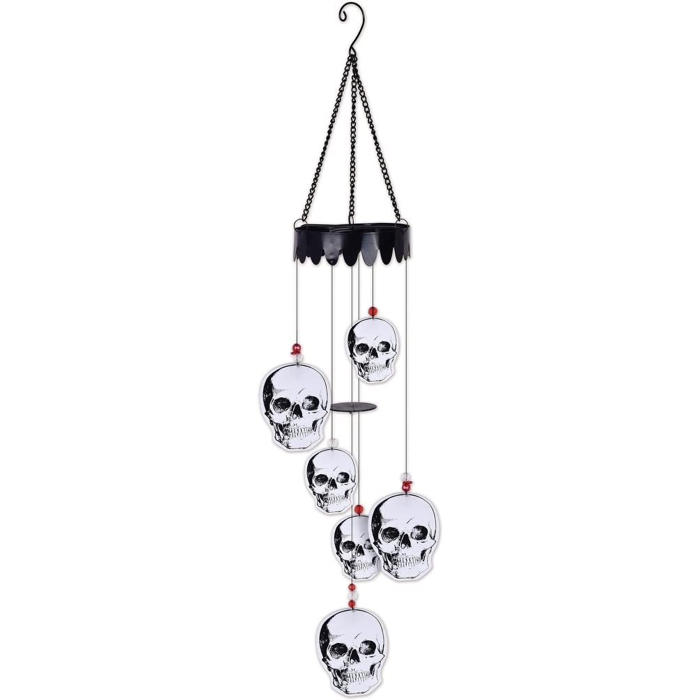 Skull Chime 30" Clear
