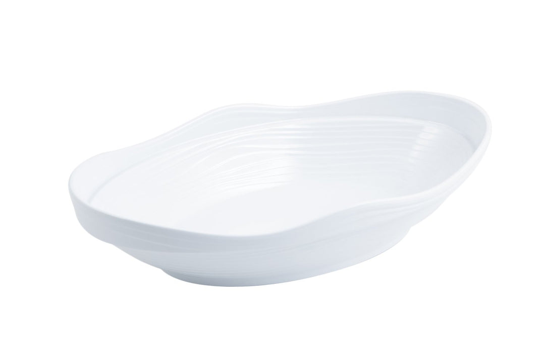 Bon Chef 53202 Melamine Euro Round Bowl 6-Quarts Capacity 18" Length x 11" Width