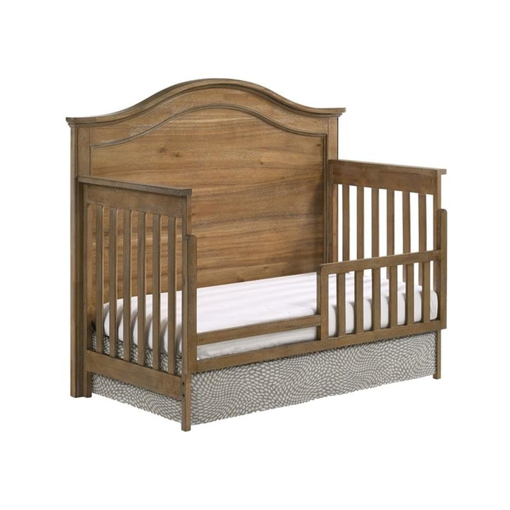 Westwood Design Highland Farmhouse Wood Sand Dune Toddler Guard Rail Brown - Diamond Home USA
