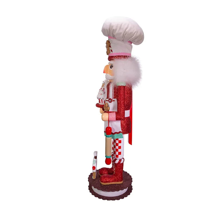 Kurt S. Adler 36-Inch Hollywood Gingerbread Chef Nutcracker - Diamond Home USA