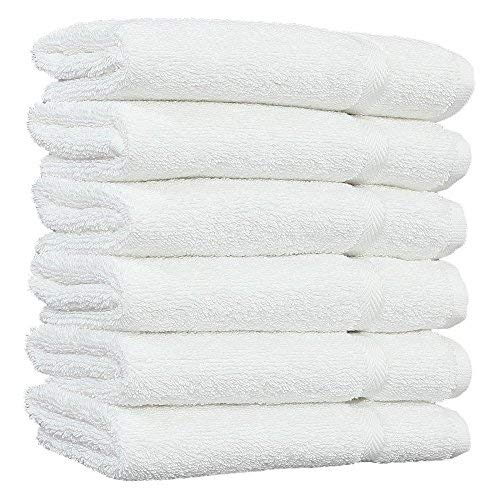 Linum Home Textiles 100% Turkish Cotton Denzi Washcloths Set of 6