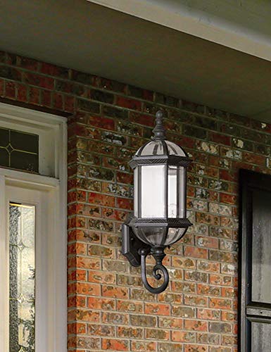 Trans Globe Lighting TG4180 BK Traditional One Wall Lantern Exact Size - Diamond Home USA