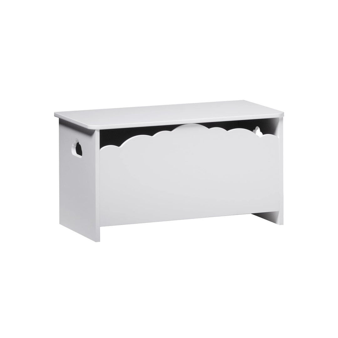 Cloud-Shaped Children's Storage Chest White Modern Contemporary Transitional - Diamond Home USA