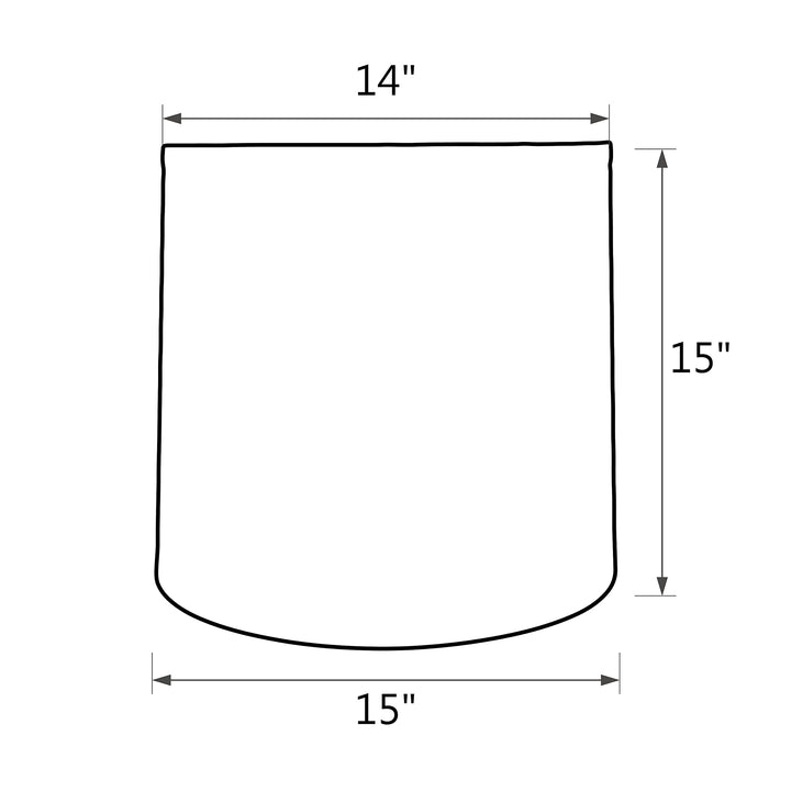 Aspen Creative 32531 Transitional Drum (Cylinder) Shaped Spider Construction - Diamond Home USA