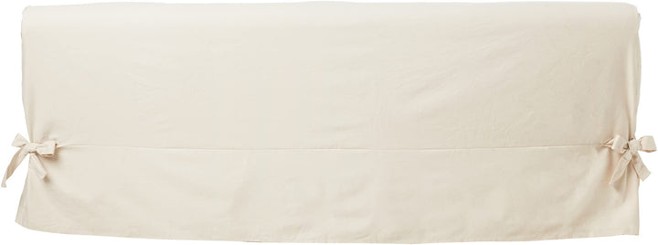 SureFit Heavyweight Cotton Duck T-Cushion a Slipcovers Heavyweight Cotton Natural - Diamond Home USA