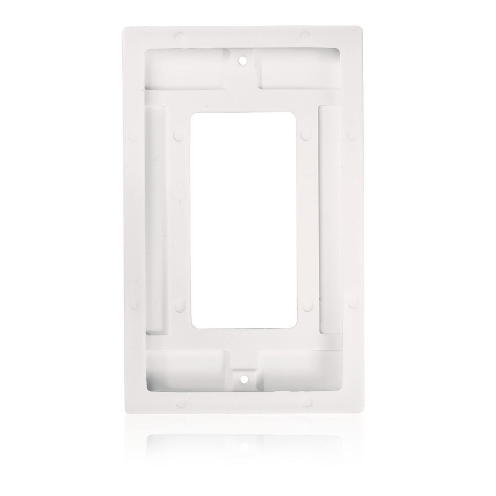 Leviton 1-Gang Decora Device Wallplate Standard Size 302 Stainless Steel - Diamond Home USA