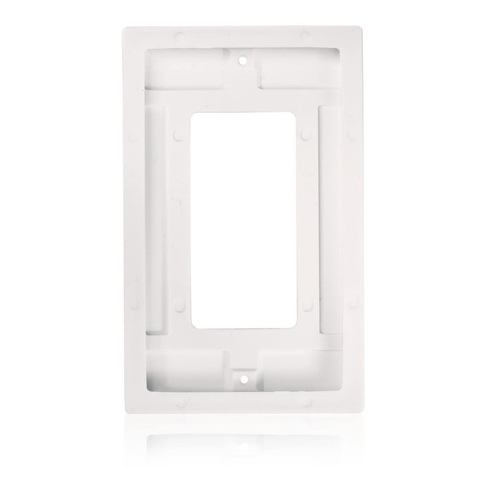 Leviton 1-Gang Decora Device Wallplate Standard Size 302 Stainless Steel - Diamond Home USA