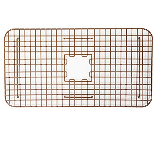 Rohe Copper Kitchen Sink Bottom Grid - brown - Diamond Home USA
